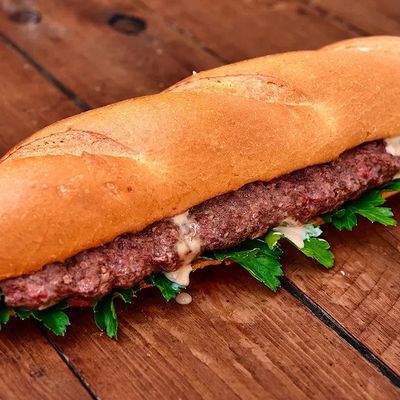 French Grilled Kofta Sandwich
