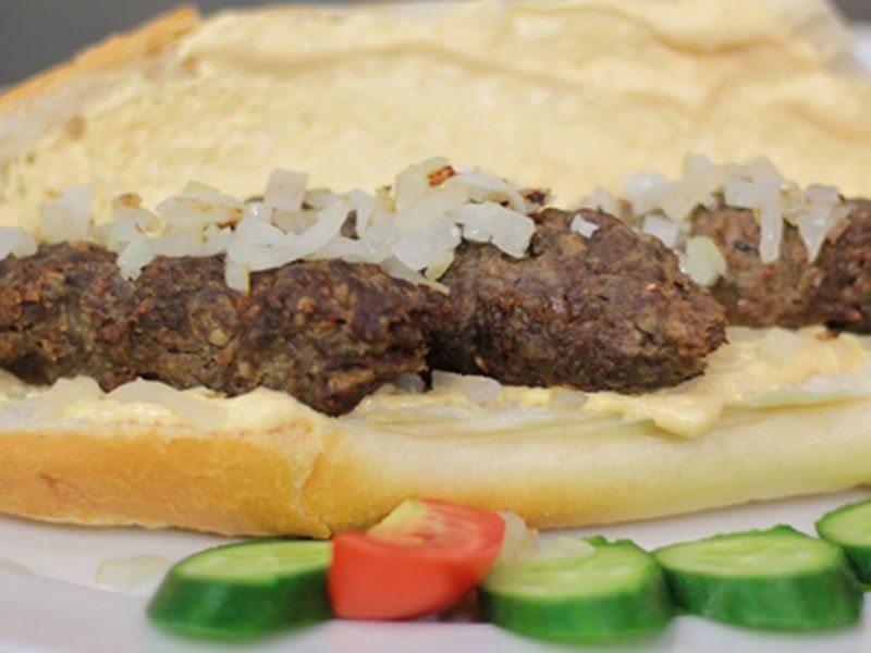 Grilled Kofta Sandwich