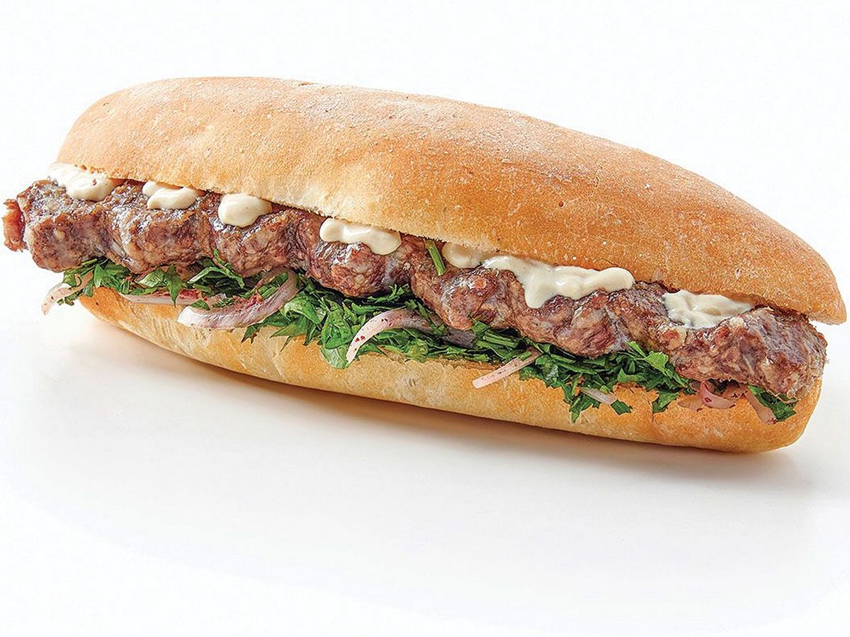 Grilled Kofta Sandwich