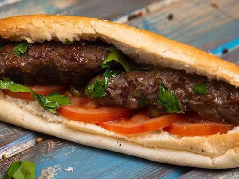 Mutton Kofta Sandwich