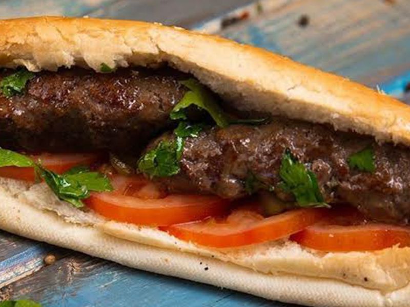 Mutton Kofta Sandwich