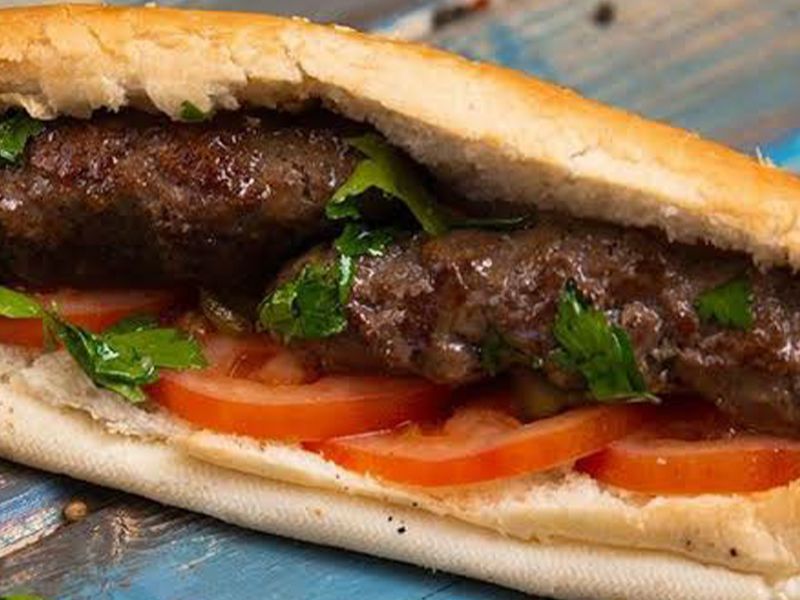 Mutton Kofta Sandwich