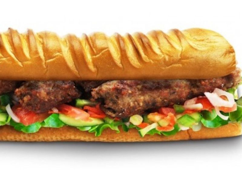 Charcoal Grilled Kofta Sandwich