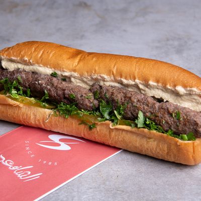 Large Baladi Meat Kofta Sandwich