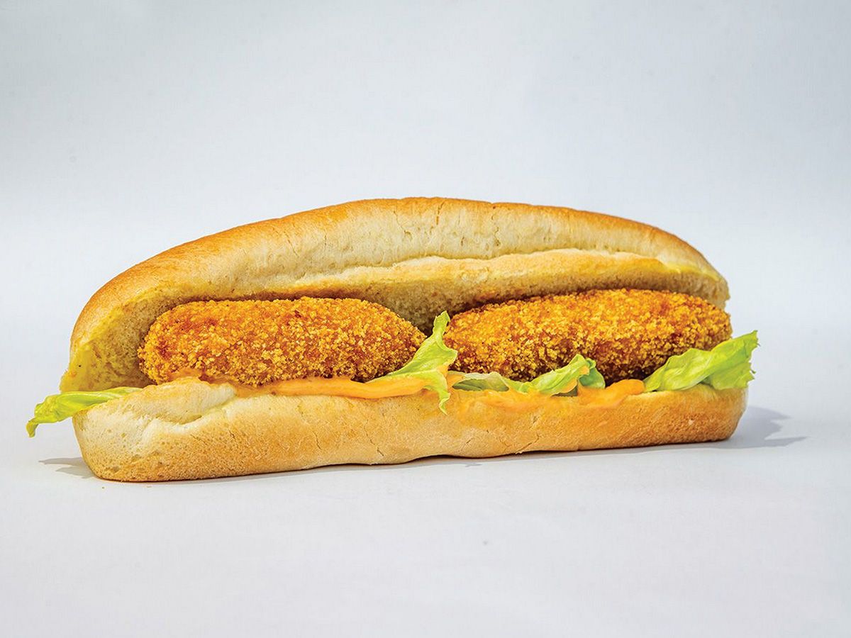 Chicken Cordon Bleu Sandwich