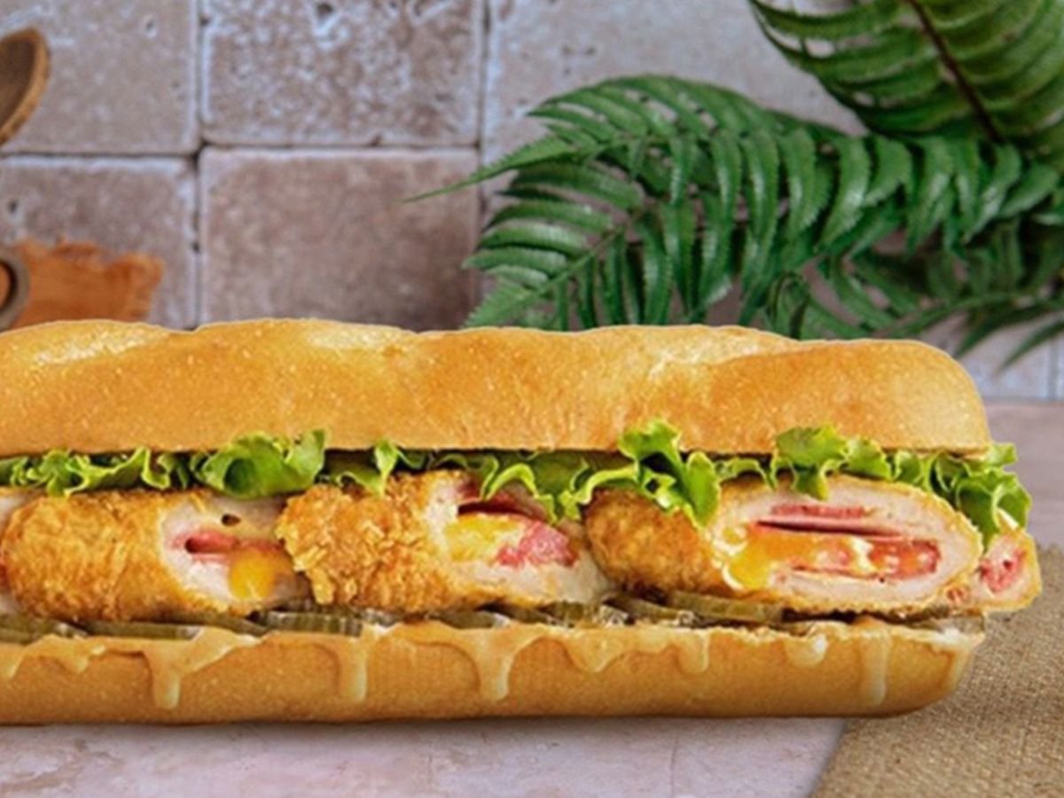 Cordon bleu sandwich