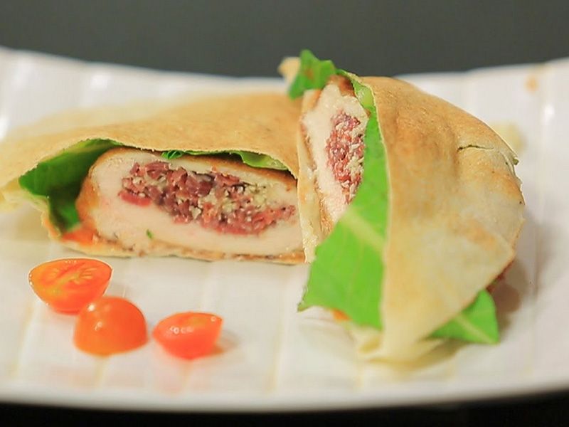 Cordon bleu sandwich