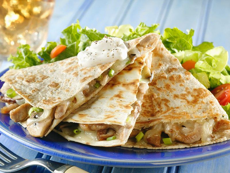 Meat Quesadilla Sandwich