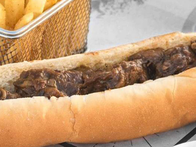 Grilled Meat Sandwich