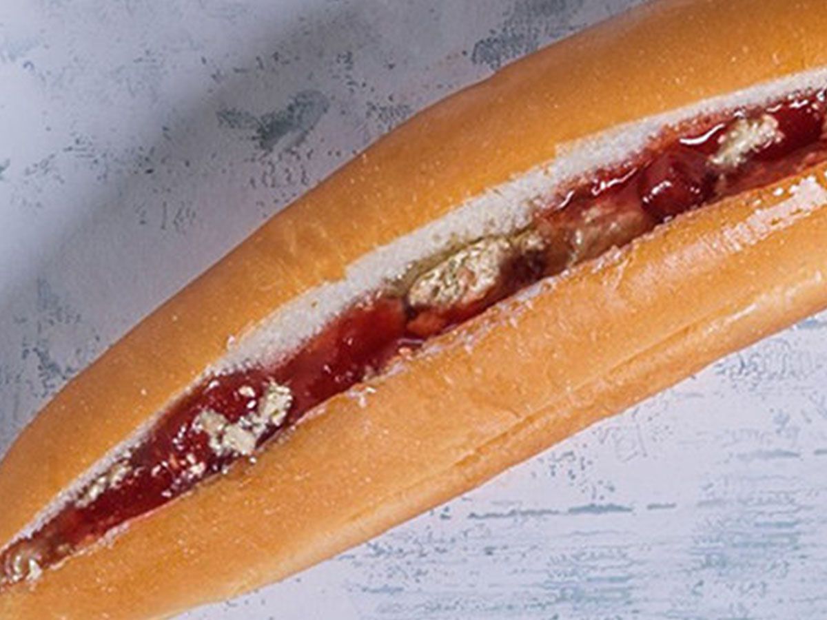 Jam with Qeshta sandwich