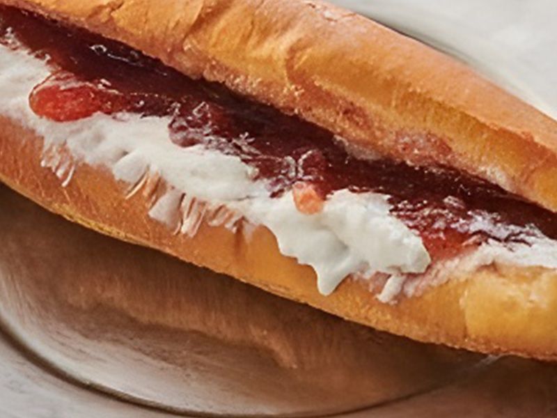 Jam With Cream Sandwich