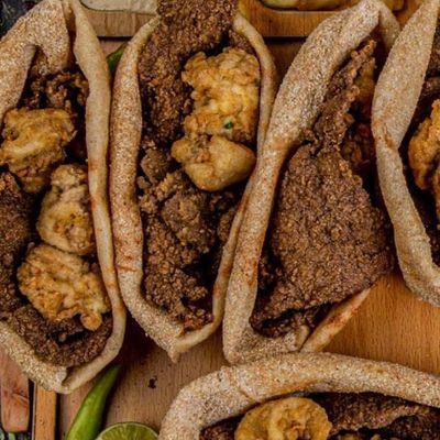 Liver and Mokh Sandwich