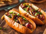 Oriental Sausage Sandwich