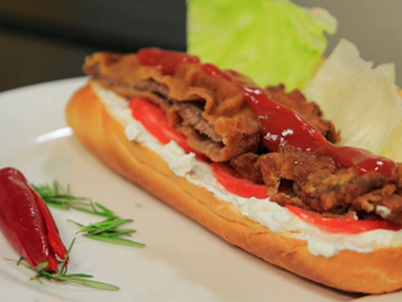 Escalope Pane Sandwich