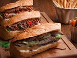 Baladi Sausage Sandwich