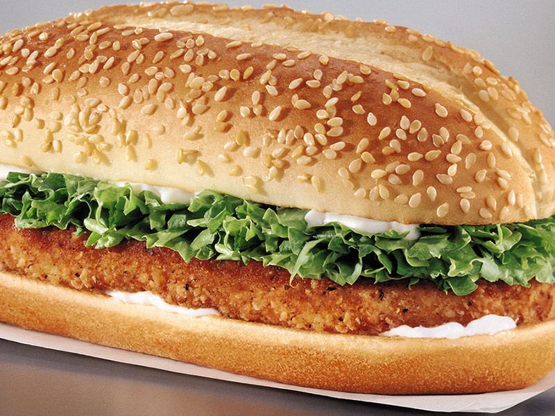 Chicken Pane Sandwich
