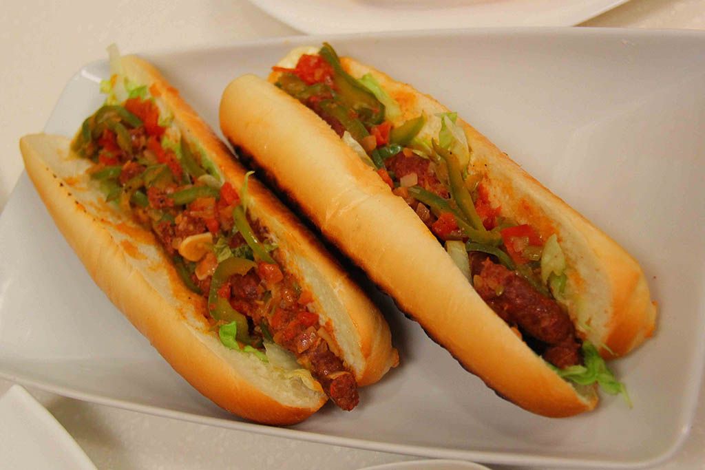 Smoked Sausage Sandwich