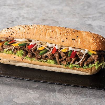 Meat Fajita Sandwich