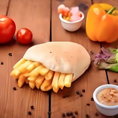 Bazooka Potato Sandwich