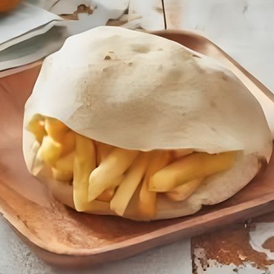 Potato On Old Cheese Sandwich