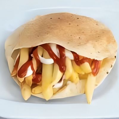 Ketchup Potato Sandwich
