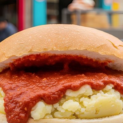 Mashed Potato Bazooka Sandwich