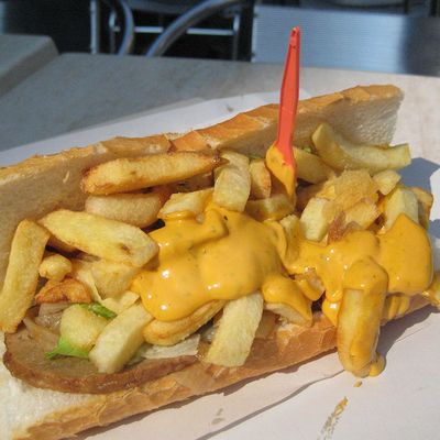 French Potatoes sandwich