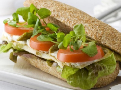 Cheese With Tomato Sandwich
