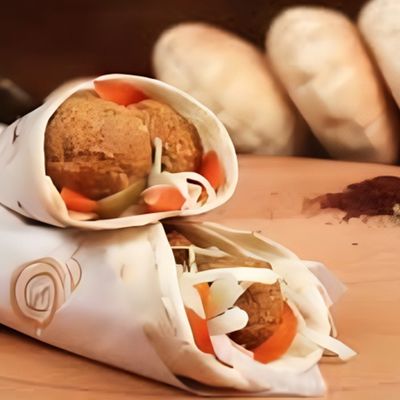 Syrian Kiri Taamia Sandwich