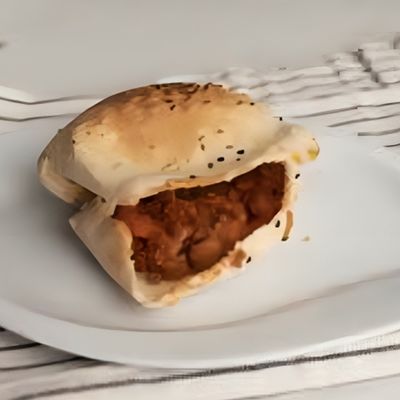 Foul with Sauce Sandwich