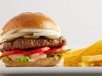 Combo super beef mezo burger