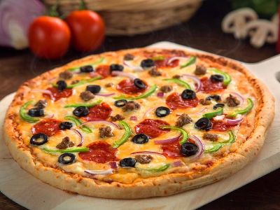 Super Supreme Italian Pizza