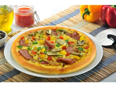 Super Crunchy Chicken Pizza