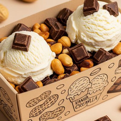 Peanuts Vanilla and Chocolate