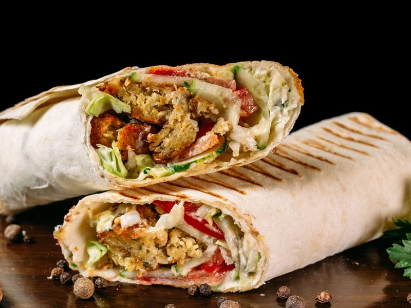 Syrian Shawerma Sandwich