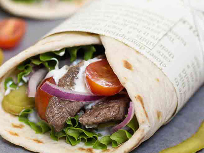 Kofta Syrian Sandwich