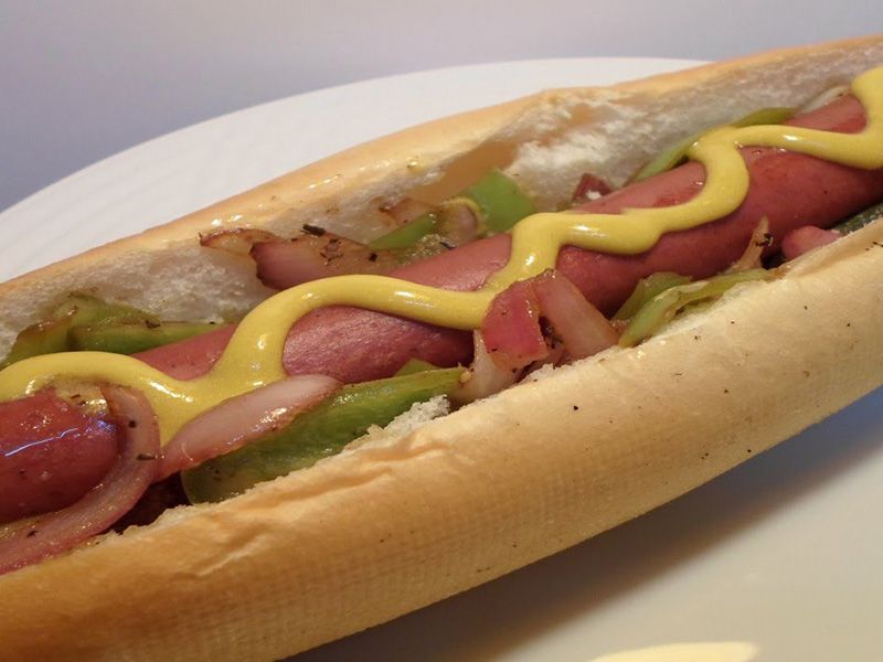 sausage sandwich