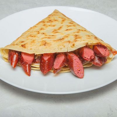 Hot Dog Crepe