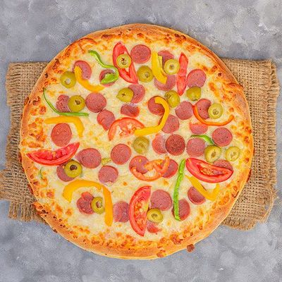 Hot Dog Oriental Pizza