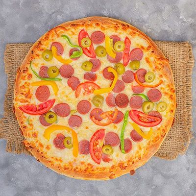 Hot Dog Oriental Pizza