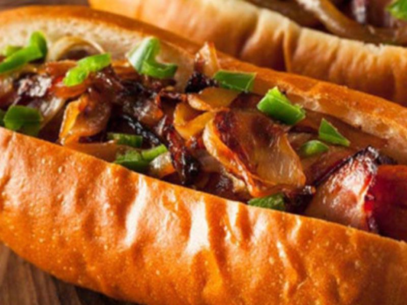 Large Sausage Sandwich