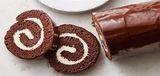 Chocolate With Hazelnut Swiss Roll