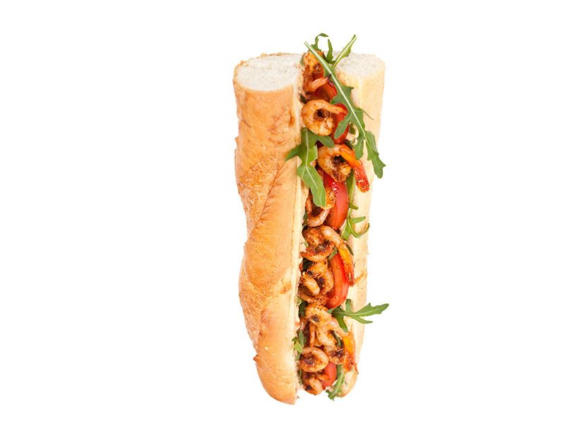Syrian Seafood Sandwich