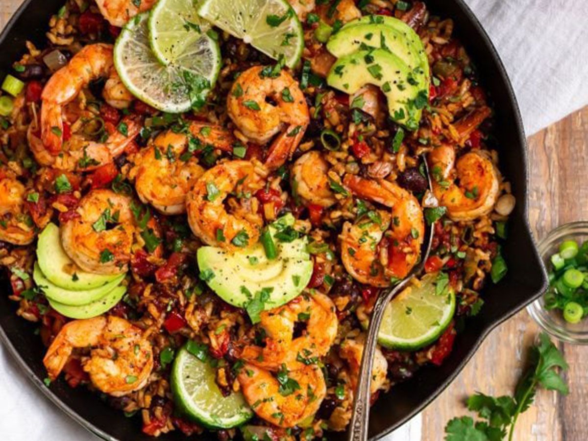 Mexican Seafood Casserole