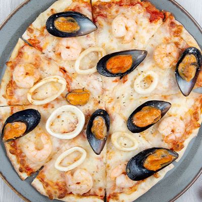 Seafood Italian Pizza
