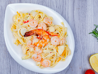 Shrimp Seafood Pasta