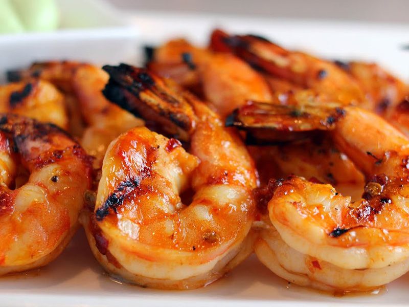 Grilled Mix Seafood Sandwich