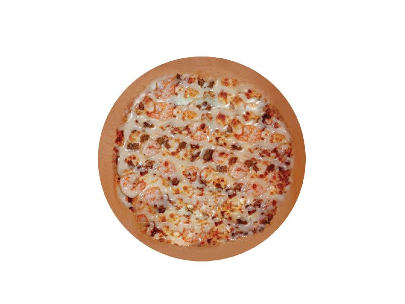 Seafood Ranch Pizza