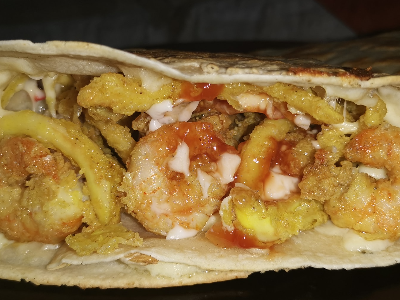 Seafood Crepe