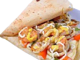 Fajita Shrimp Crepe